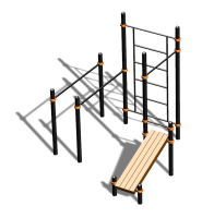Спортивный комплекс воркаут ВС-98 в Липецке