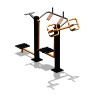 Уличный тренажер "Штурвал Пресс Супертвистер" УТ301 в Липецке