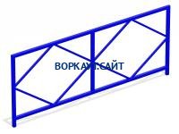 Ограждение площадки МАФ 5001 в Липецке