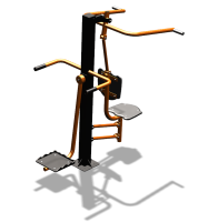 Уличный тренажер "Верхняя тяга Маятник" УТ338 в Липецке