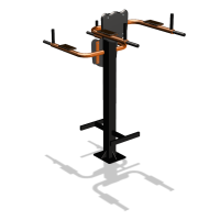 Уличный тренажер  "Брусья-пресс двойной"  УТ202 в Липецке