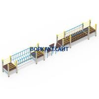 Детский спортивный комплекс Двойной мостик ДСК 3115 в Липецке