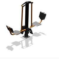 Уличный тренажер  "Жим ногами двойной"  УТ203 в Липецке