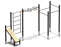 Спортивный комплекс воркаут ВС-74 в Липецке