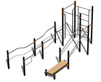 Спортивный комплекс воркаут ВС-194 в Липецке