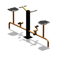 Уличный тренажер  "Вело двойной"   УТ211 в Липецке