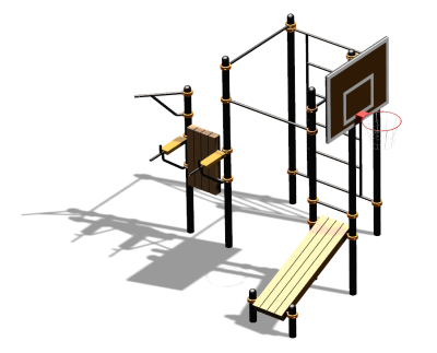Спортивный комплекс воркаут ВС-94 в Липецке