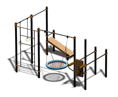 Спортивный комплекс воркаут ВС-97 в Липецке