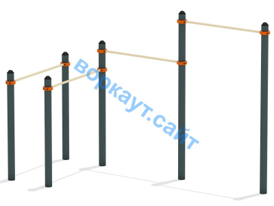 Турник двойной с брусьями ВС-17 в Липецке