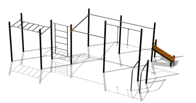 Спортивный комплекс воркаут ВС-153 в Липецке