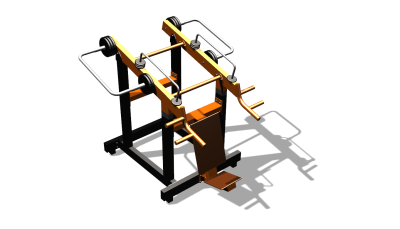 Силовой уличный тренажер  "Жим вверх"  УТ421 в Липецке