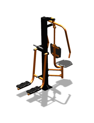 Уличный тренажер "Жим от груди Шпагат" УТ306 в Липецке