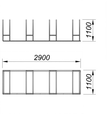Велопарковка МАФ 6002 в Липецке