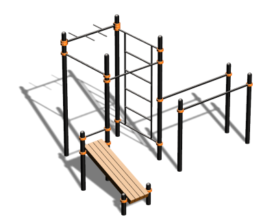 Спортивный комплекс воркаут ВС-91 в Липецке