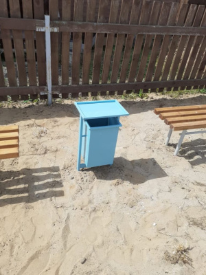 Урна с крышкой МАФ 1631 в Липецке