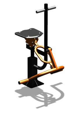 Уличный тренажер "Ковбой" УТ 107 в Липецке