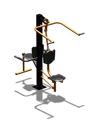 Уличный тренажер "Верхняя тяга Флекс" УТ325 в Липецке