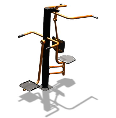 Уличный тренажер "Верхняя тяга Маятник" УТ338 в Липецке