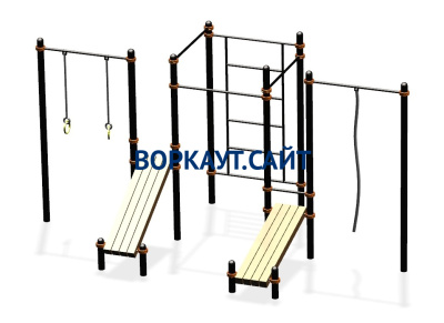 Спортивный комплекс воркаут ВС-44 в Липецке