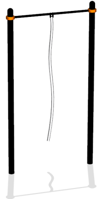 Турник с гимнастическим канатом ВС-34 в Липецке