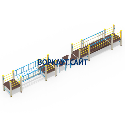 Детский спортивный комплекс Двойной мостик ДСК 3115 в Липецке