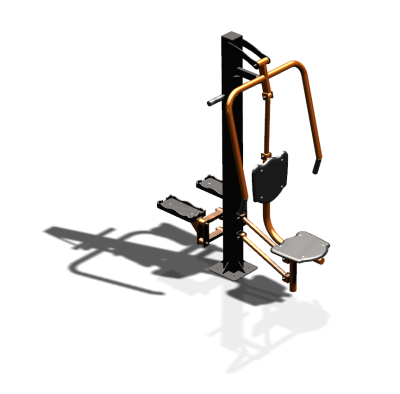 Уличный тренажер "Жим от груди Степпер" УТ342 в Липецке