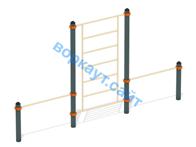 Шведская стенка с перекладинами ВС-13 в Липецке