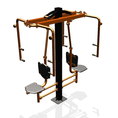 Уличный тренажер "Баттерфляй двойной"   УТ208 в Липецке