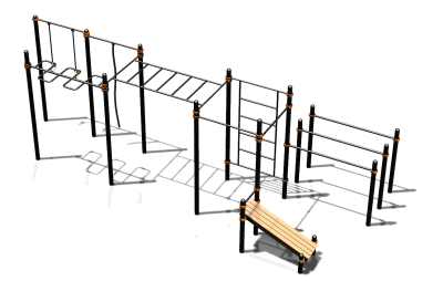 Спортивный комплекс воркаут ВС-77 в Липецке