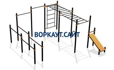 Спортивный комплекс воркаут ВС-109 в Липецке