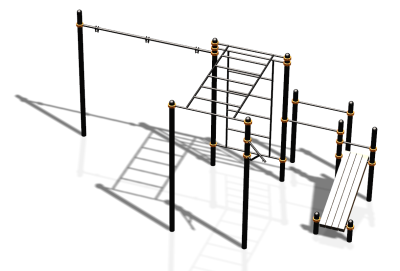 Спортивный комплекс воркаут ВС-87 в Липецке