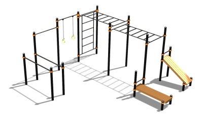 Спортивный комплекс воркаут ВС-71 в Липецке