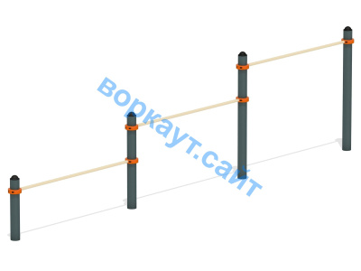 Каскад турников тройной ВС-6 в Липецке