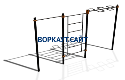 Спортивный комплекс воркаут ВС-129 в Липецке