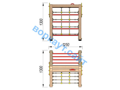 Детский спортивный комплекс ДСК 3201 в Липецке