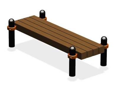 Воркаут скамья ВС-38 в Липецке