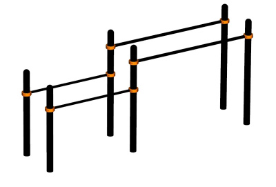 Брусья разновысокие ВС-15 в Липецке
