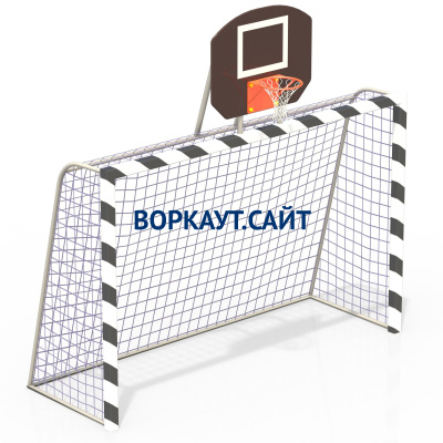Ворота с баскетбольным щитом СИО 3512 в Липецке