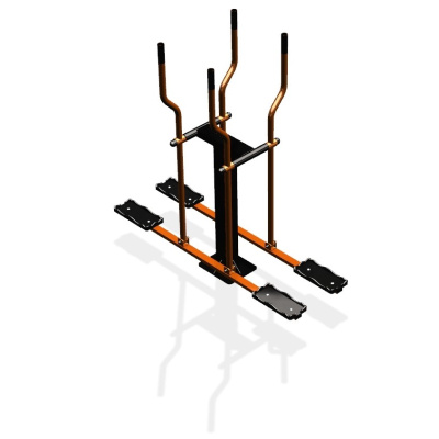 Уличный тренажер  "Лыжи двойные"   УТ210 в Липецке