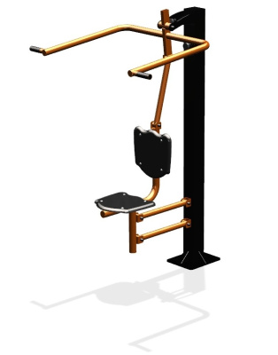 Уличный тренажер "Верхняя тяга одинарный" УТ 114 в Липецке