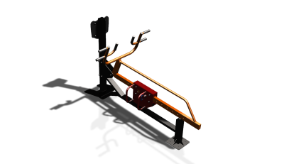 Силовой уличный тренажер  "Гребная тяга"  УТ414 в Липецке