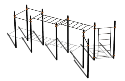 Спортивный комплекс воркаут ВС-118 в Липецке