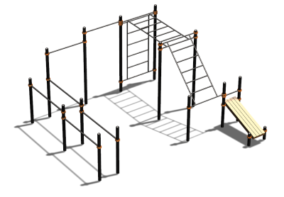 Спортивный комплекс воркаут ВС-146 в Липецке