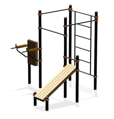 Спортивный комплекс воркаут ВС-64 в Липецке