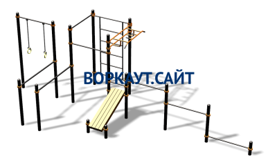 Спортивный комплекс воркаут ВС-95 в Липецке