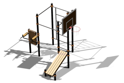 Спортивный комплекс воркаут ВС-155 в Липецке