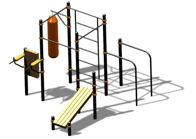 Спортивный комплекс воркаут ВС-93 в Липецке