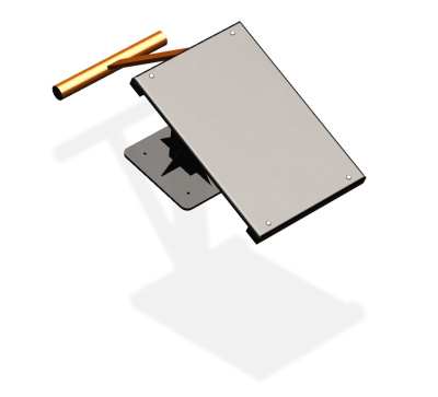 Уличный тренажер "Скамья для пресса" УТ 121 в Липецке