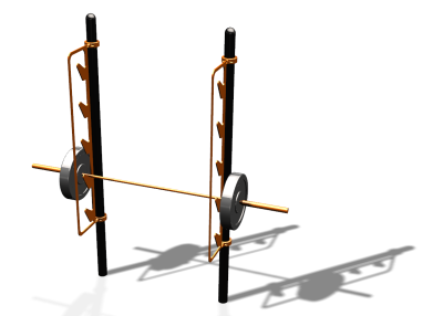 Спортивный комплекс воркаут ВС-84 в Липецке
