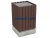 Урна деревянная квадратная с бетонным основанием МАФ 1633 в Липецке